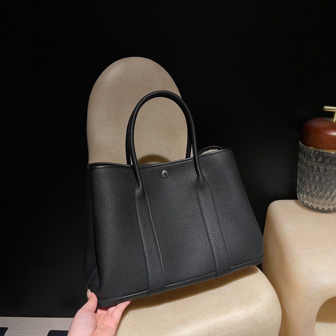 Hermès Garden Party 36 Negonde leather view 3