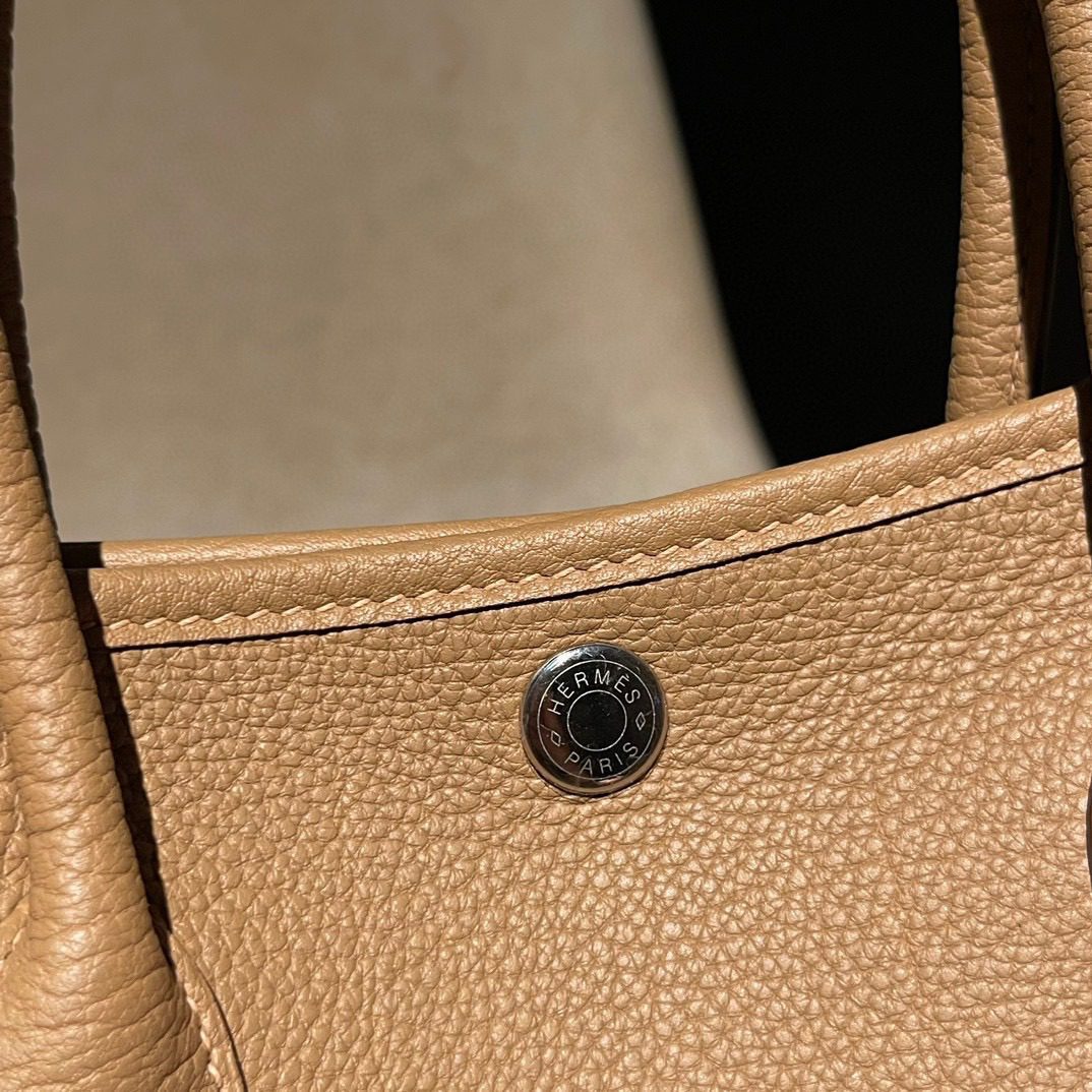 Hermès Garden Party 30 :0M Negonde leather view 4