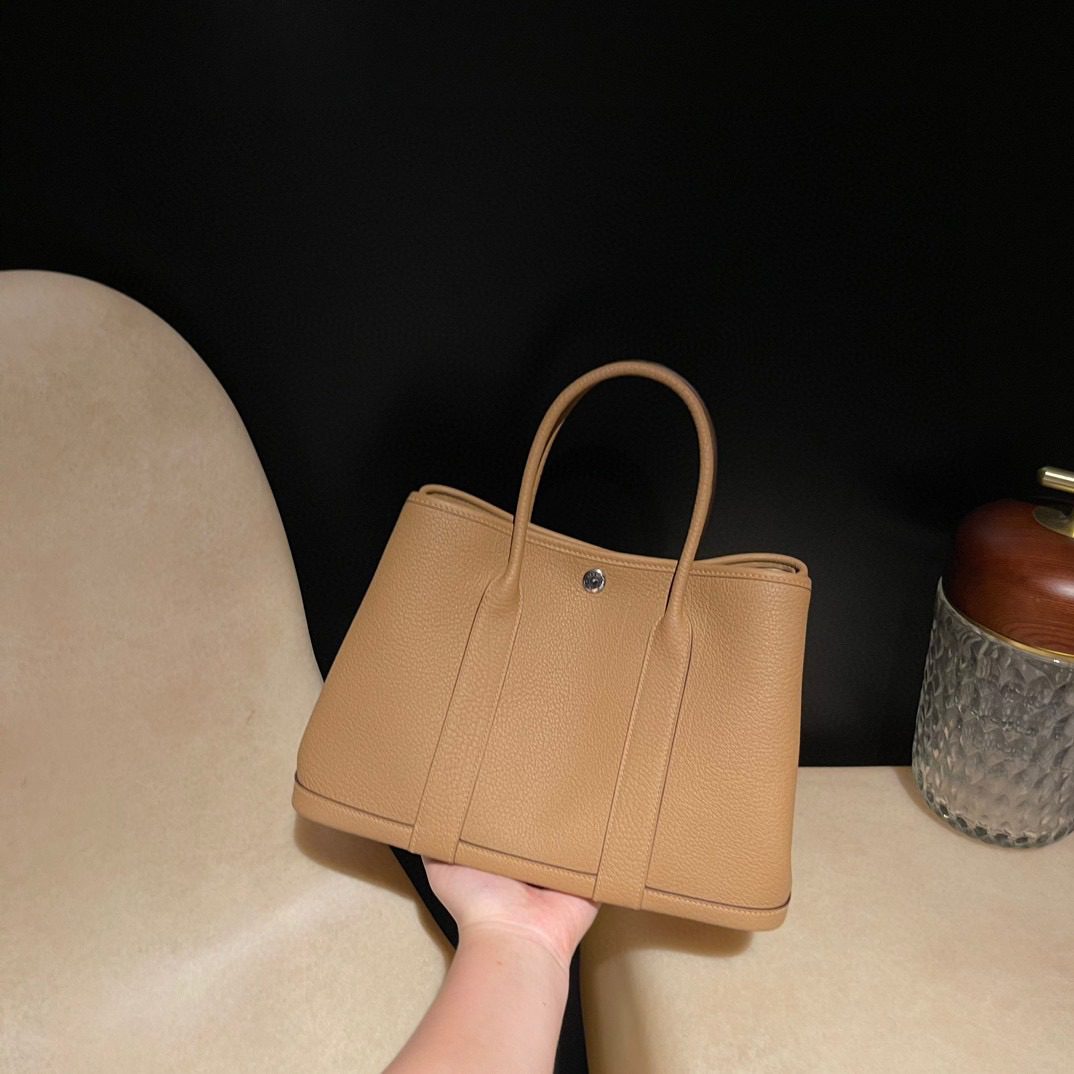 Hermès Garden Party 30 :0M Negonde leather view 7