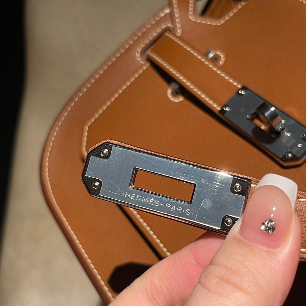 Hermès Jypsiere Mini Swift leather view 4