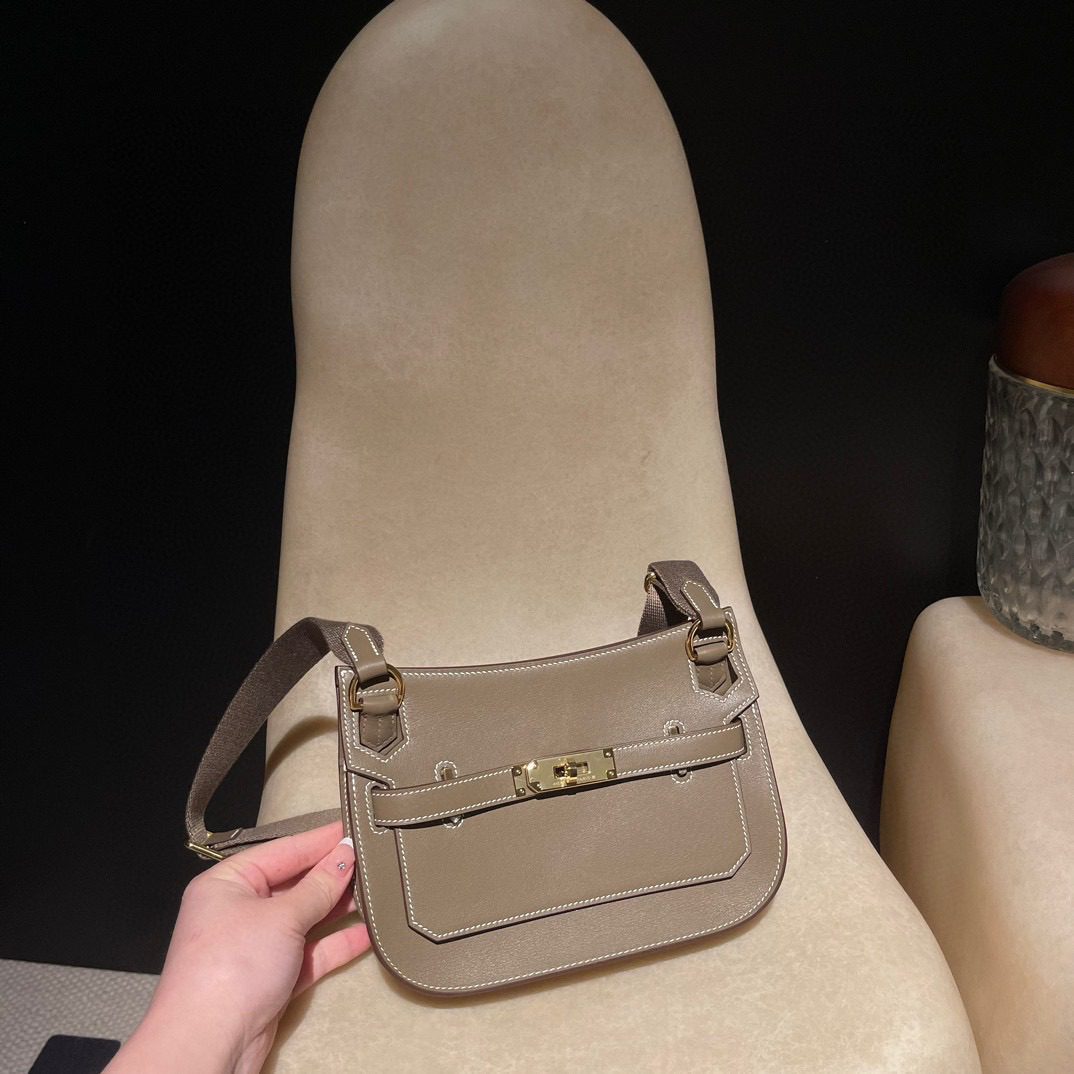 Hermès Jypsiere Mini Swift leather view 1