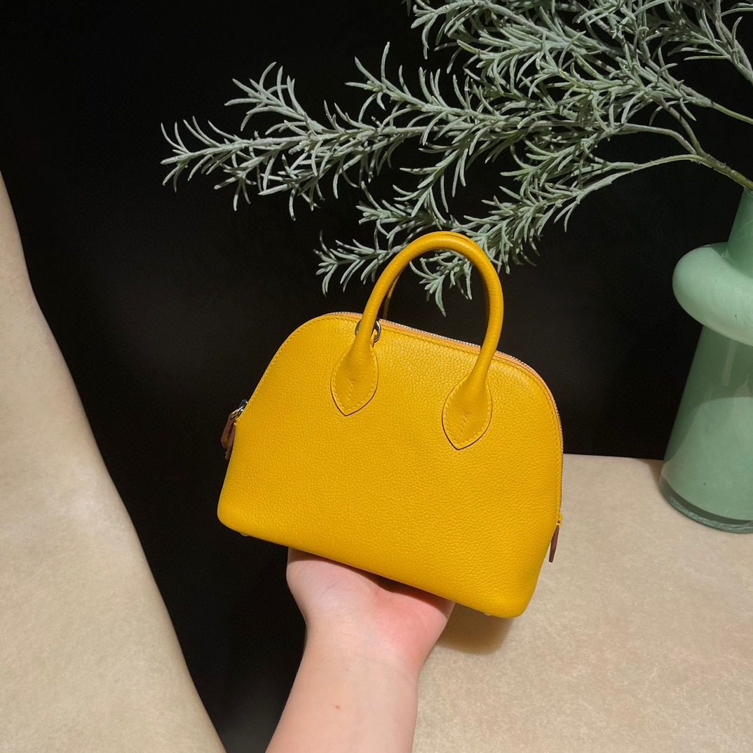 Hermès Mini Bolide 18 :9D Evercolor leather view 2