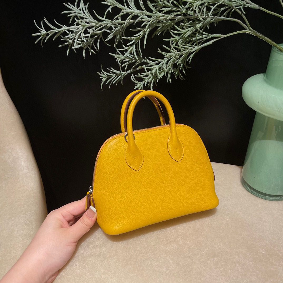 Hermès Mini Bolide 18 :9D Evercolor leather view 3