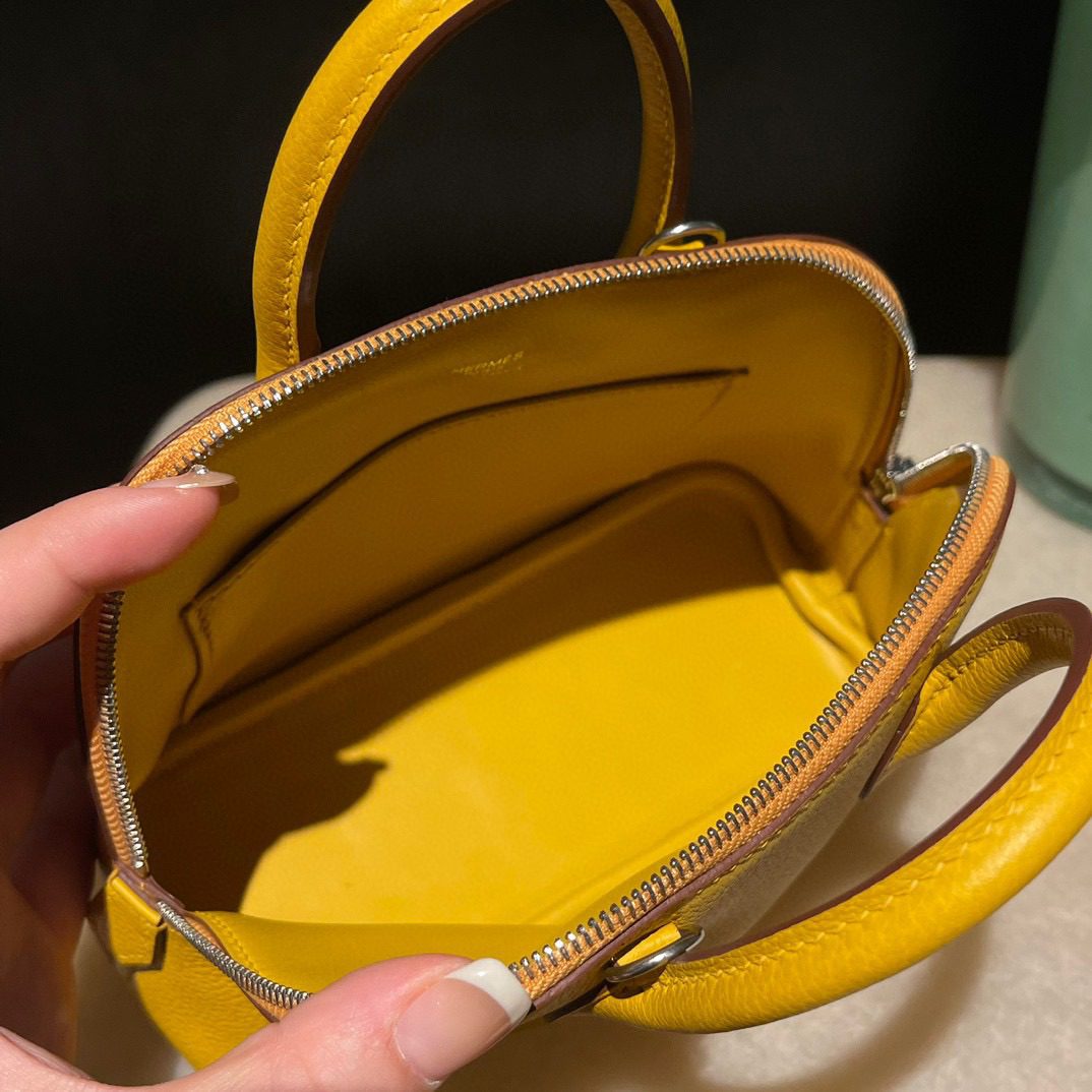 Hermès Mini Bolide 18 :9D Evercolor leather view 6