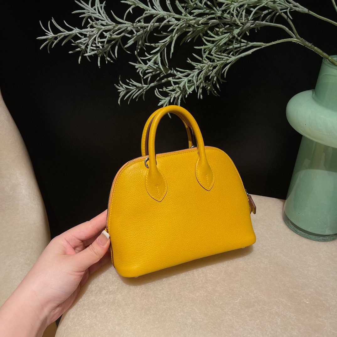 Hermès Mini Bolide 18 :9D Evercolor leather view 8