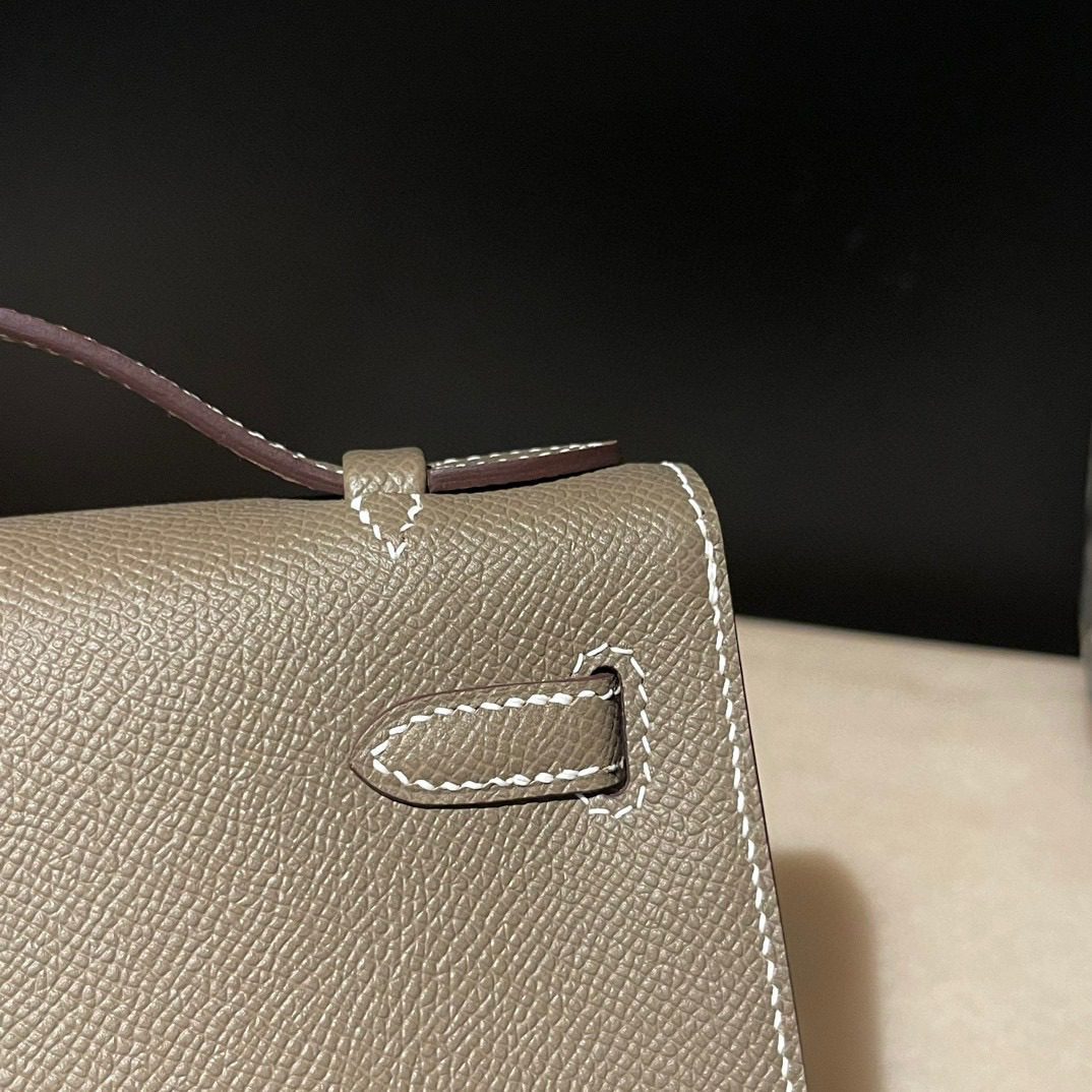 Hermès Kelly Pochette Epsom leather view 3