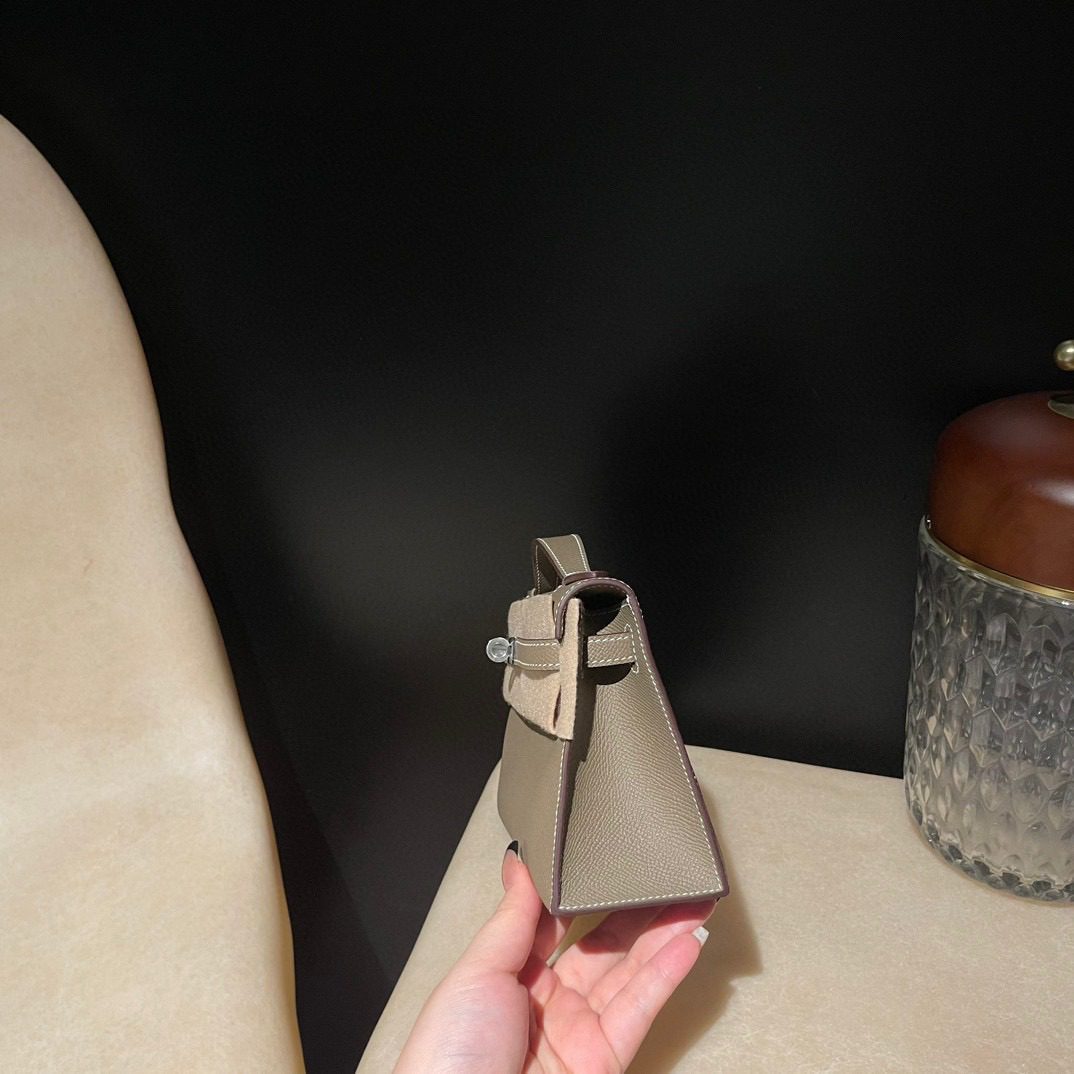 Hermès Kelly Pochette Epsom leather view 4
