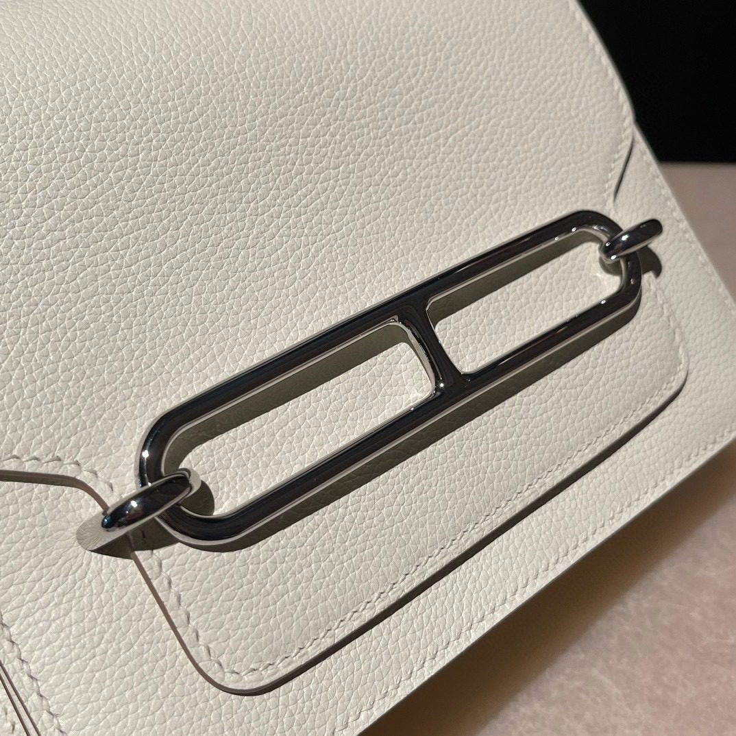 Hermès Roulis Mini 18 :0T+4B Evercolor leather view 4