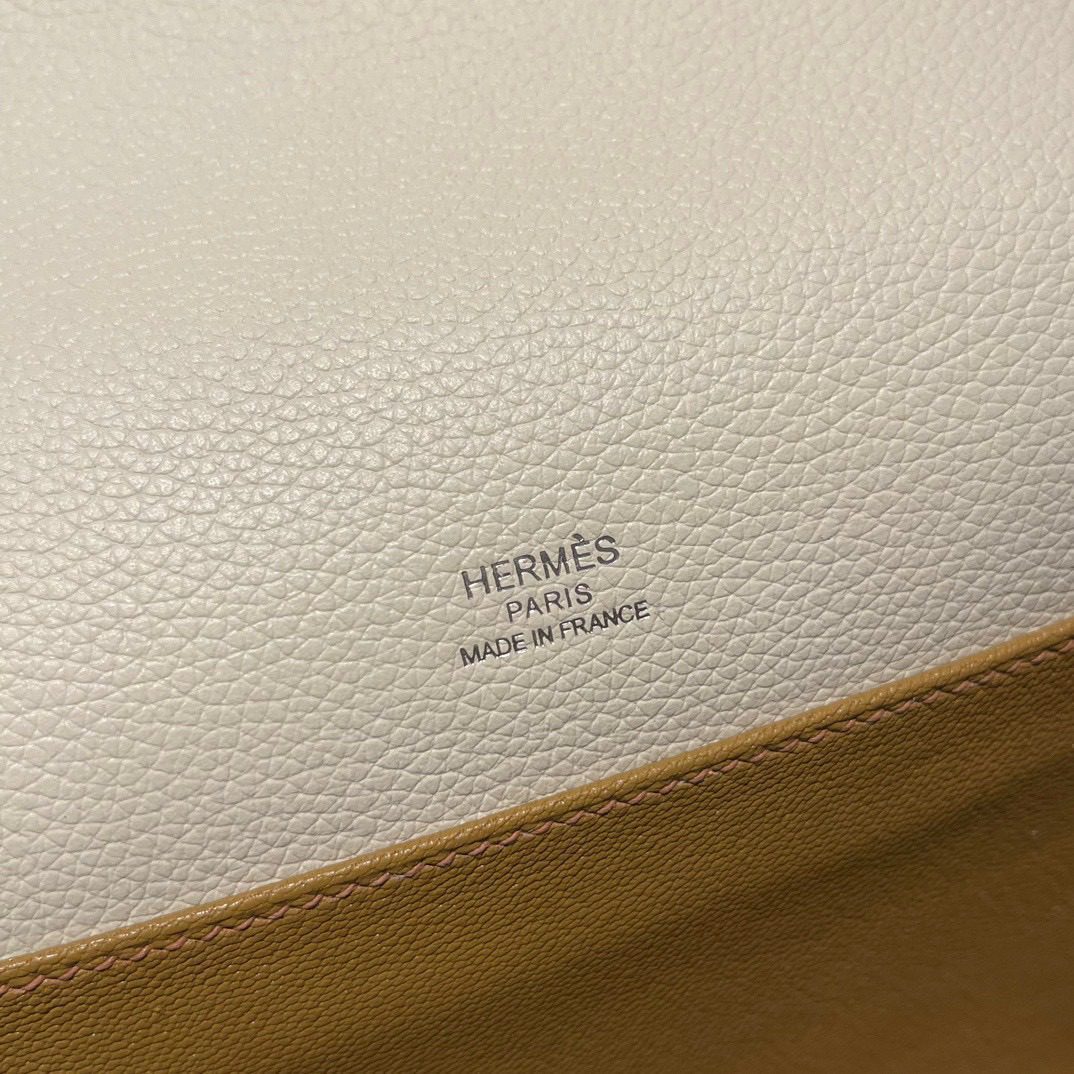 Hermès Roulis Mini 18 :0T+4B Evercolor leather view 7