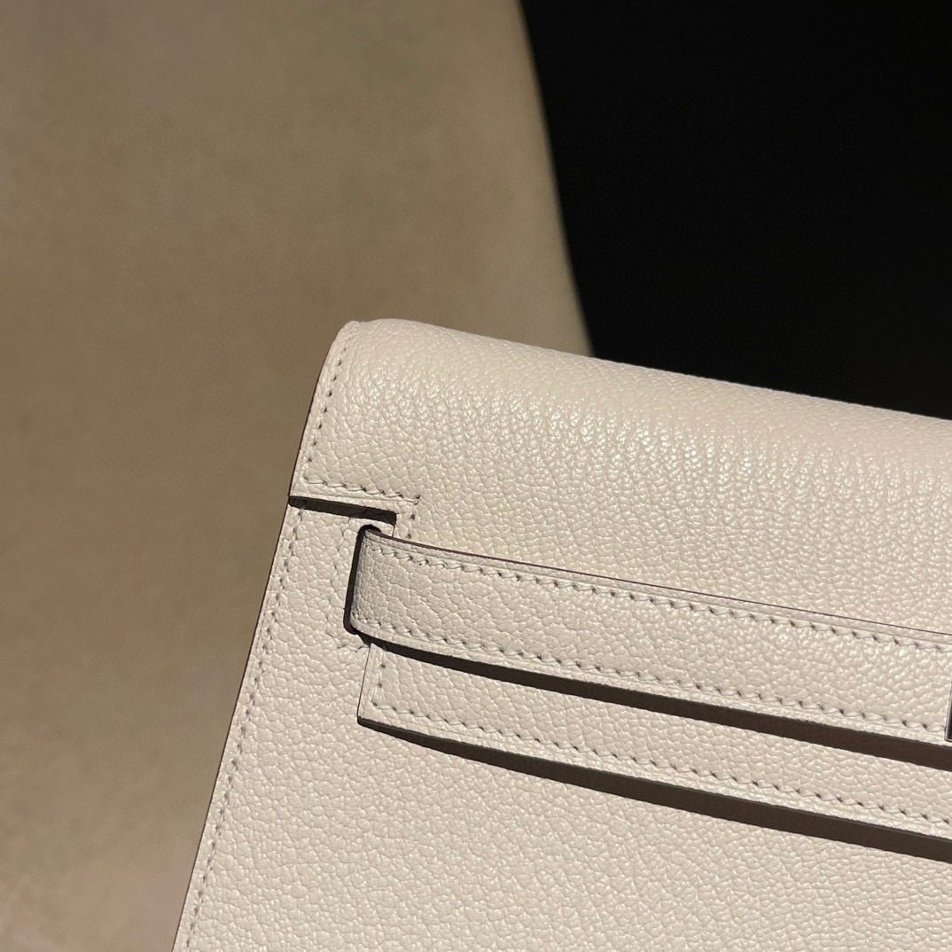 Hermès Kelly Elan Mysore leather view 4