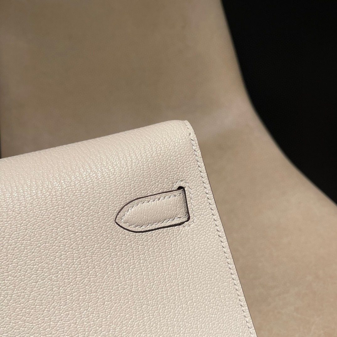 Hermès Kelly Elan Mysore leather view 6