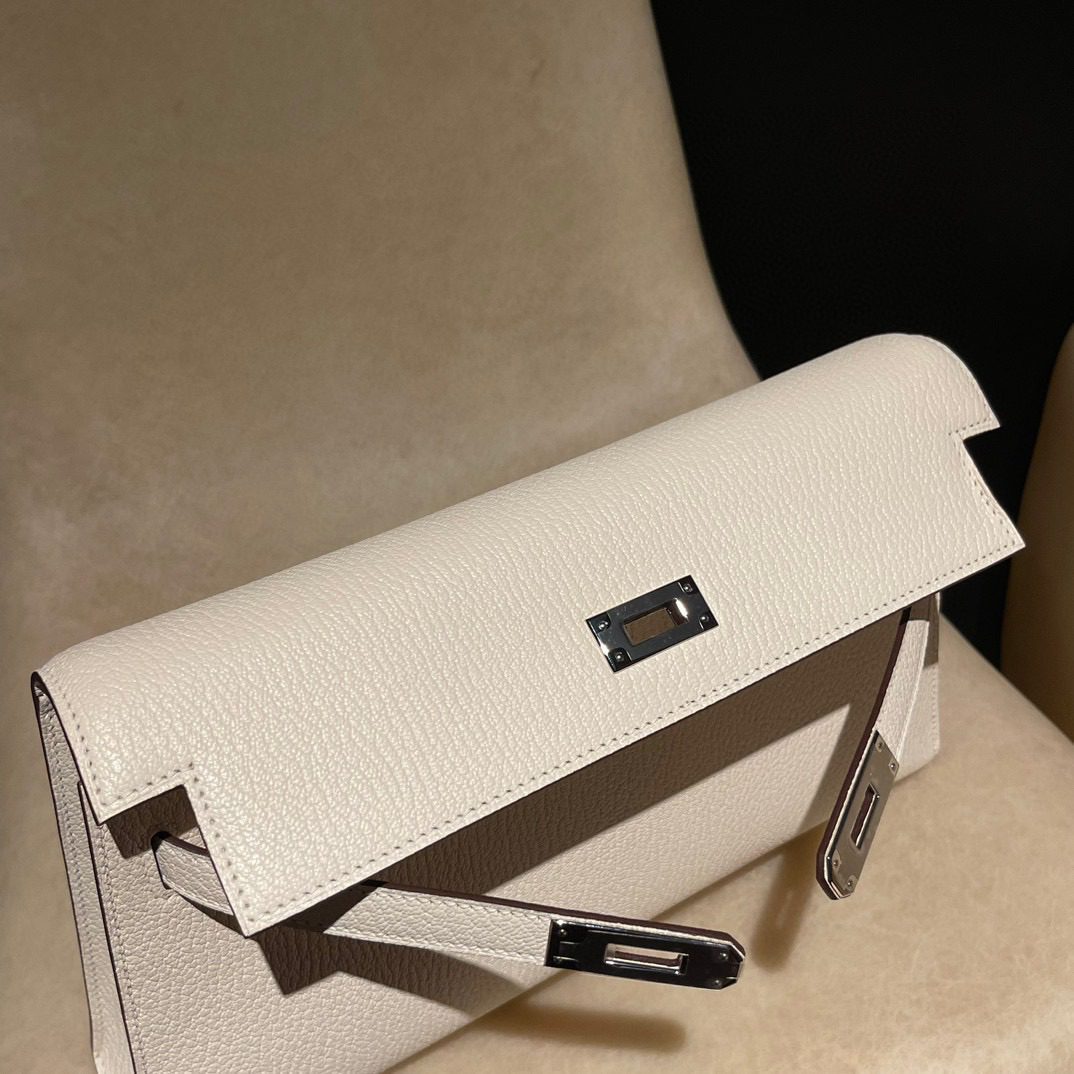 Hermès Kelly Elan Mysore leather view 8