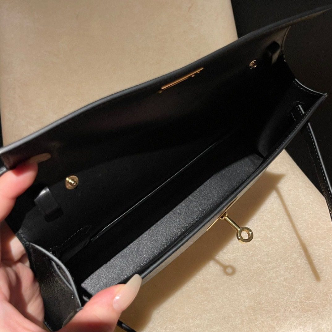 Hermès Kelly Elan Mysore leather view 7