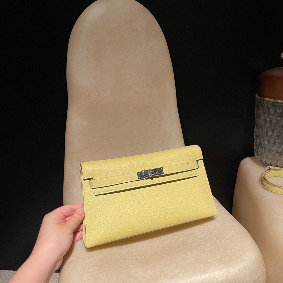 Hermès Kelly Elan :1Z Mysore leather view 1