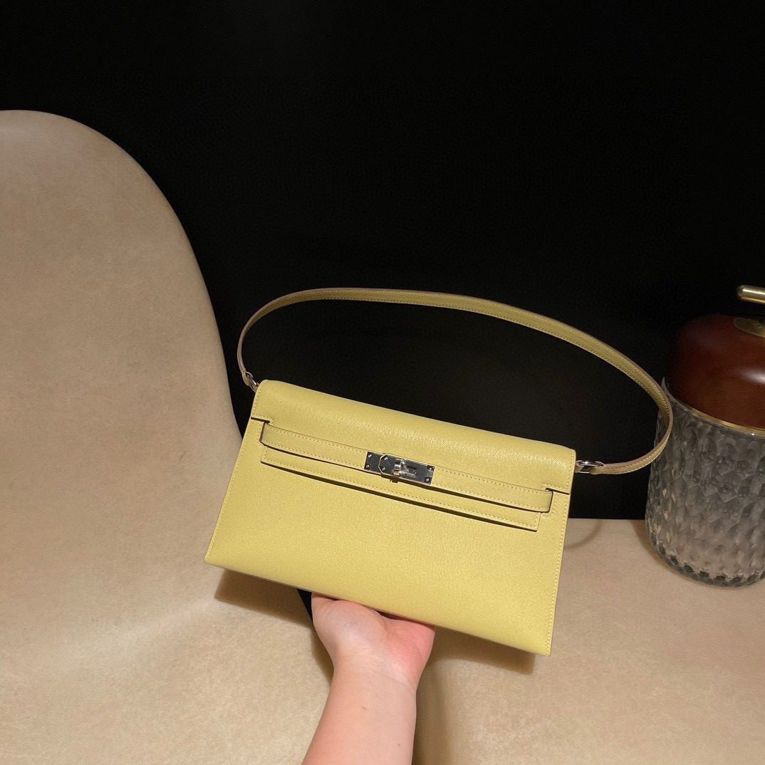 Hermès Kelly Elan :1Z Mysore leather view 2