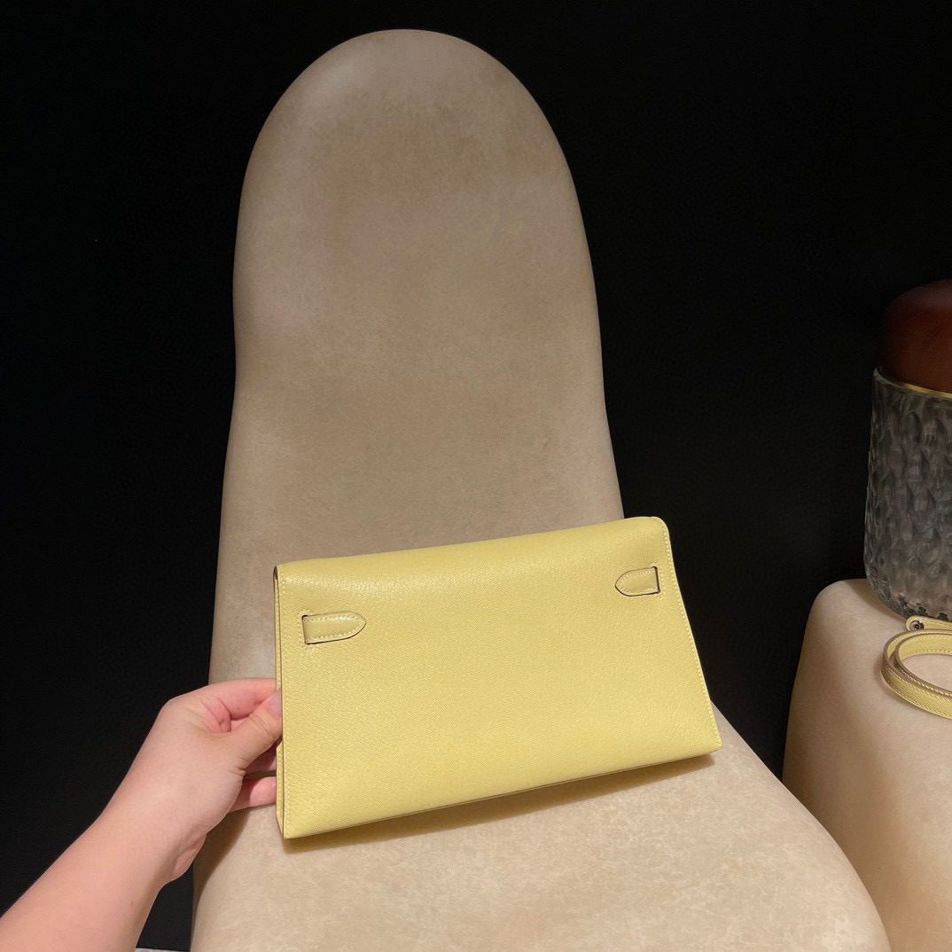 Hermès Kelly Elan :1Z Mysore leather view 7