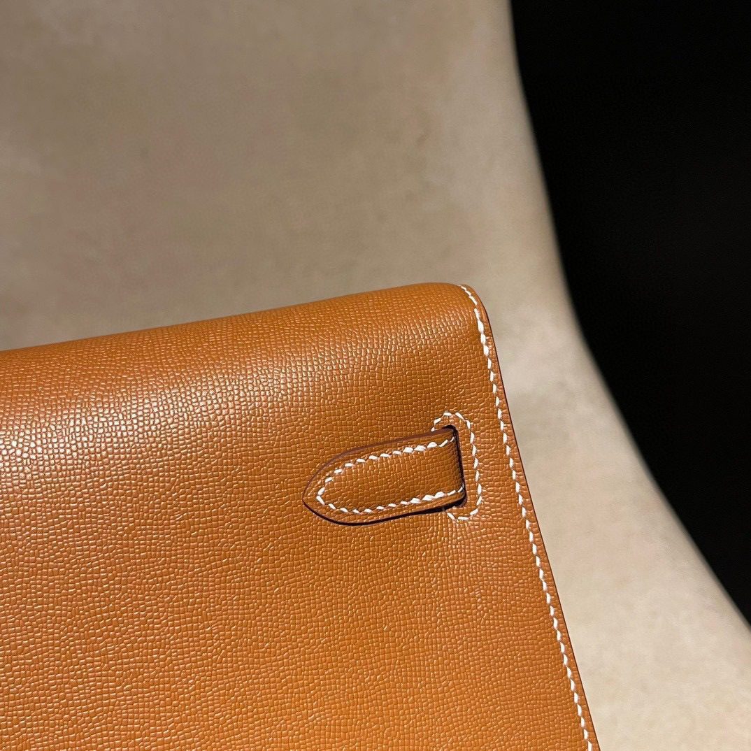 Hermès Kelly Elan Madam leather view 6