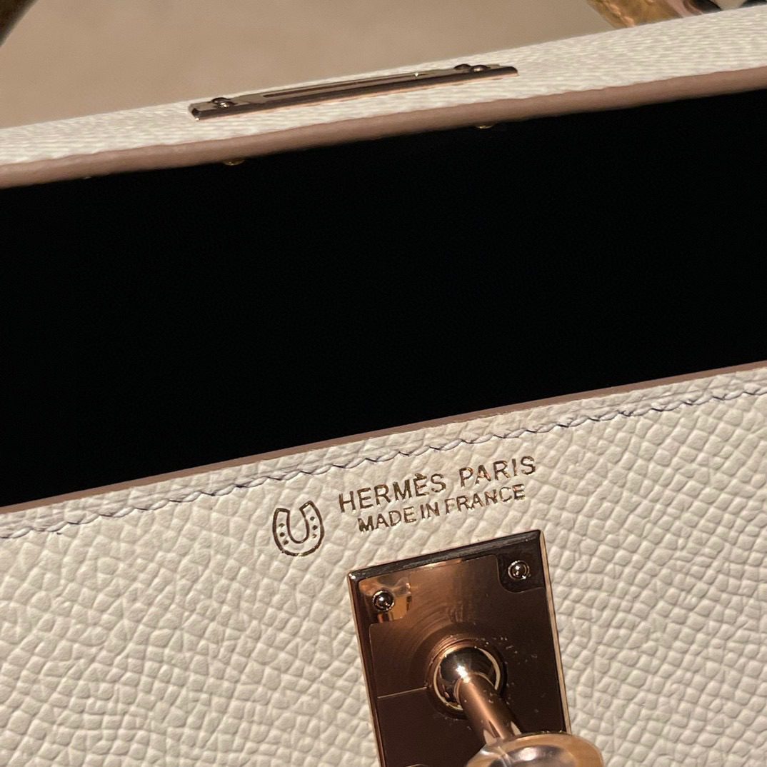 Hermès Mini Kelly 2 +4B+2Z Epsom leather view 7