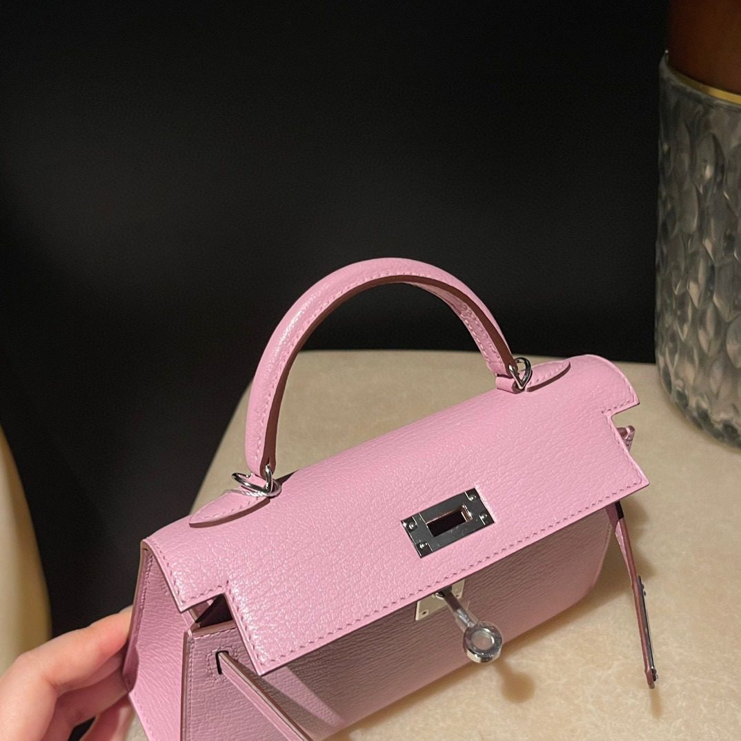 Hermès Mini Kelly 2 :X9 Mysore leather view 5