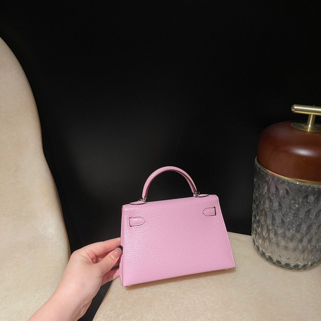 Hermès Mini Kelly 2 :X9 Mysore leather view 8