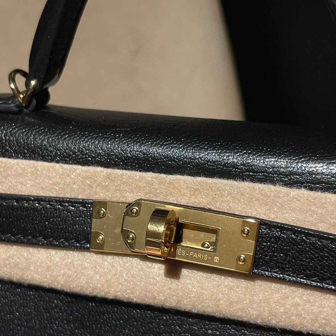 Hermès Mini Kelly 2 Mysore leather view 4
