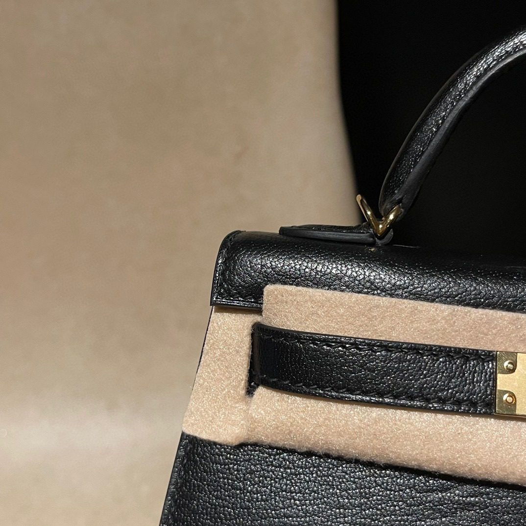 Hermès Mini Kelly 2 Mysore leather view 5