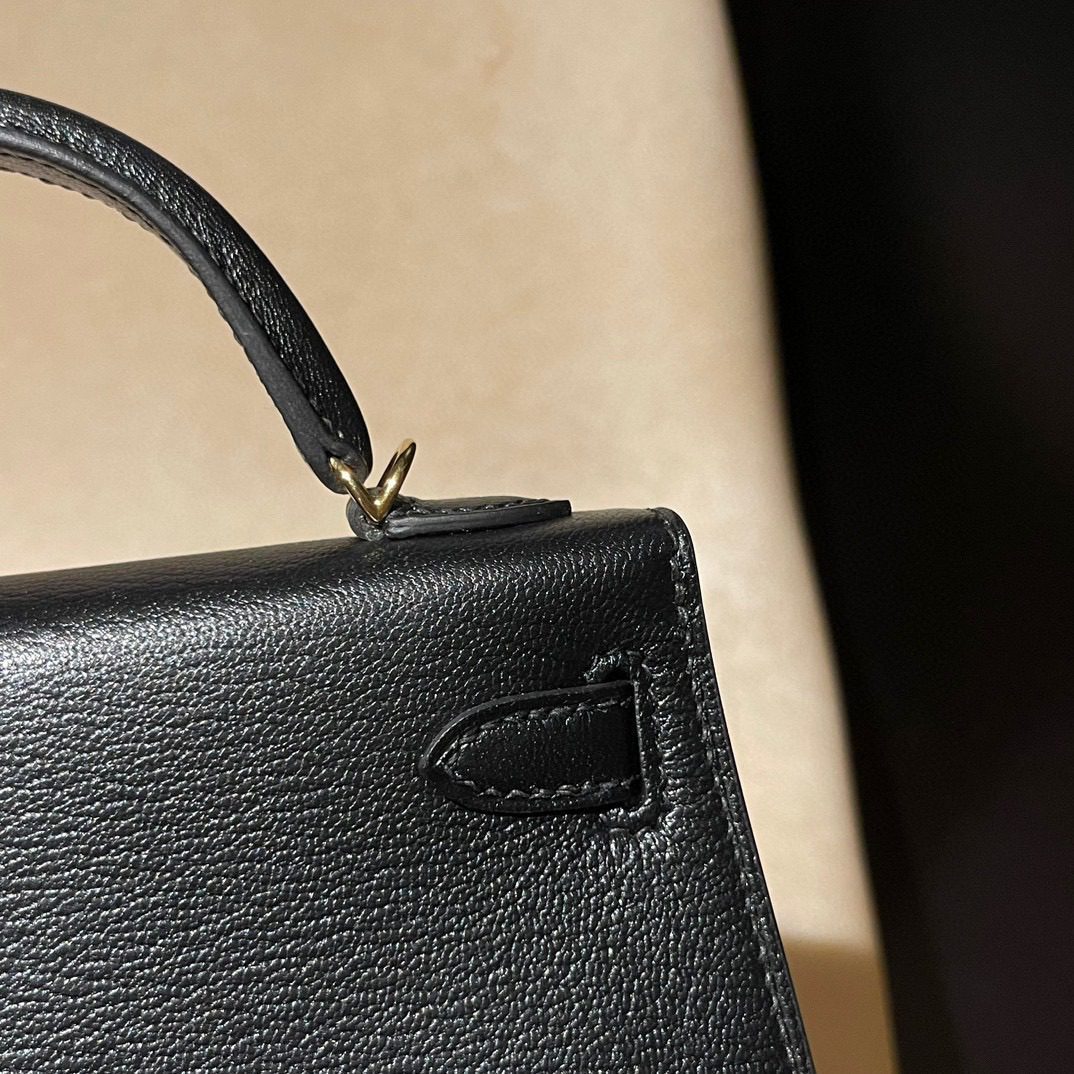 Hermès Mini Kelly 2 Mysore leather view 6