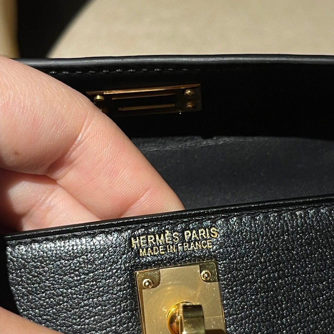 Hermès Mini Kelly 2 Mysore leather view 7
