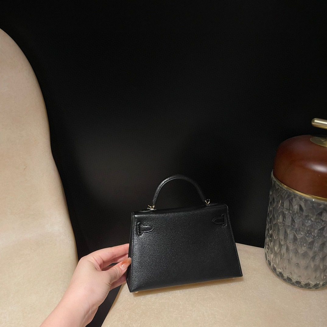Hermès Mini Kelly 2 Mysore leather view 9