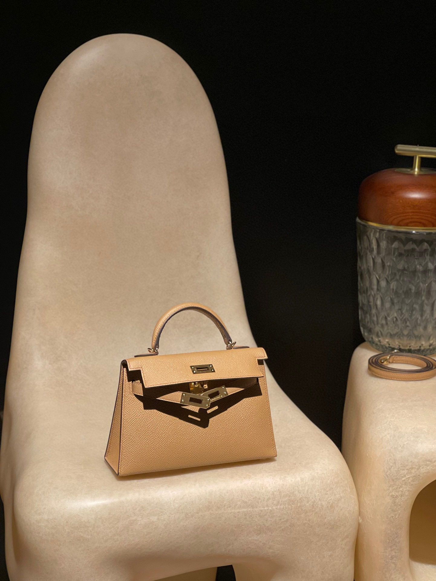 Hermès Mini Kelly 2 :0M Epsom leather view 1