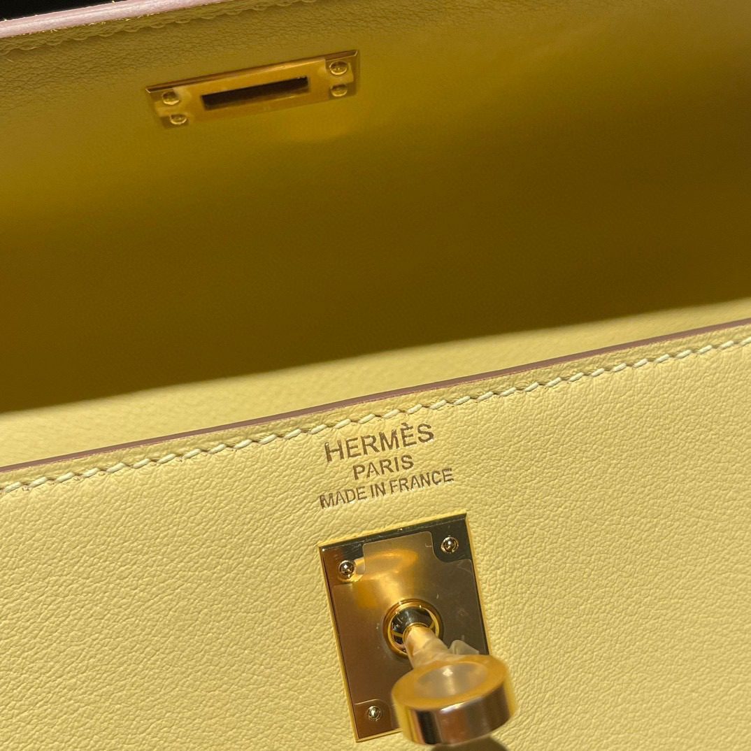 Hermès Kelly 25 :1Z Swift leather view 8