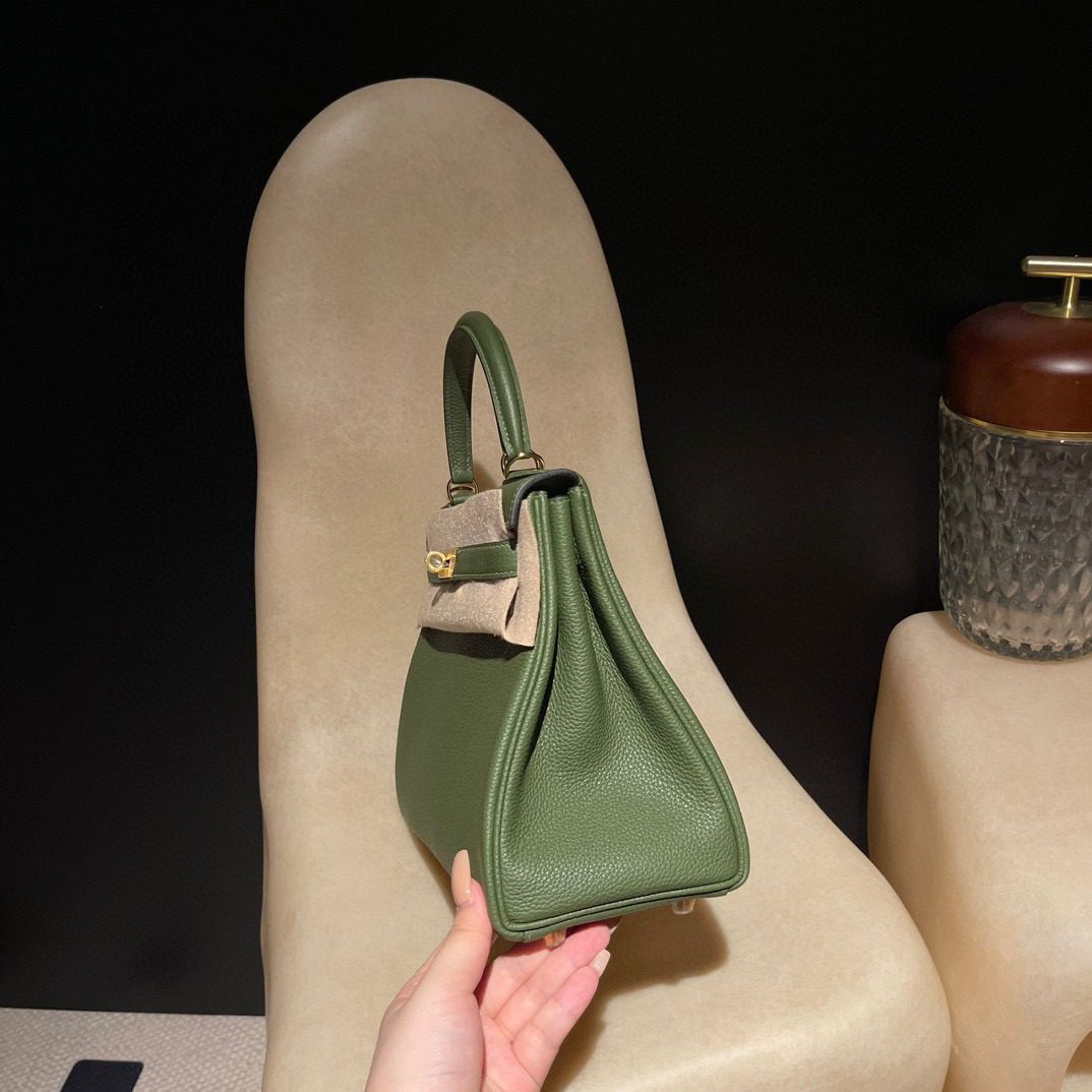 Hermès Kelly 28 :V6 Togo leather view 6