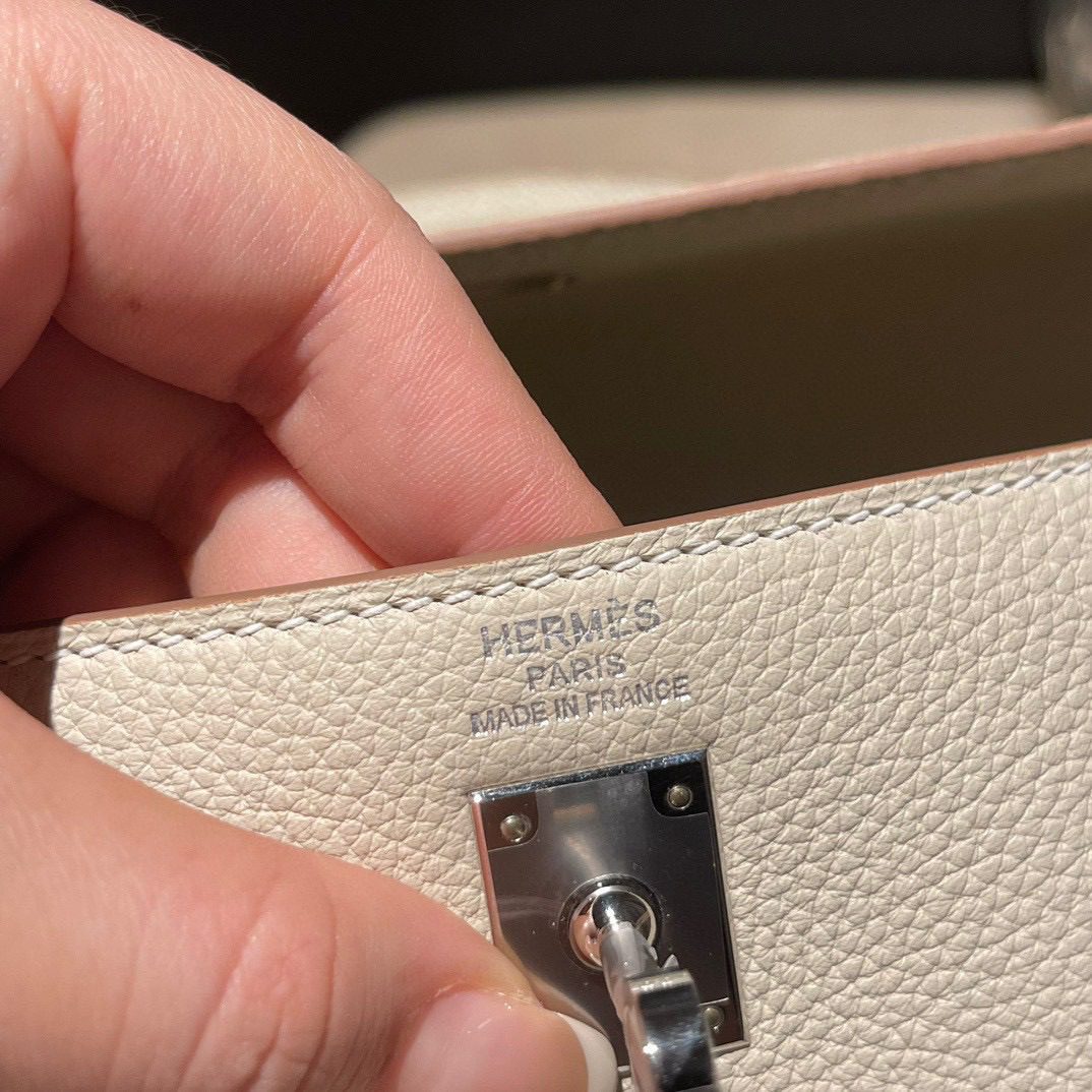 Hermès Kelly 25 Togo leather view 8