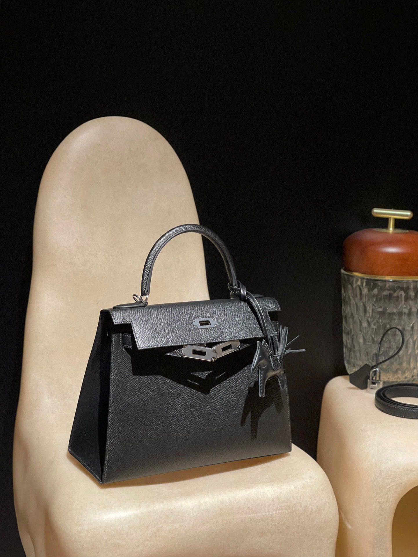 Hermès Kelly 28 Epsom leather view 1