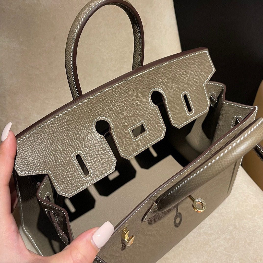 Hermès Birkin Sellier 25 Epsom leather view 7