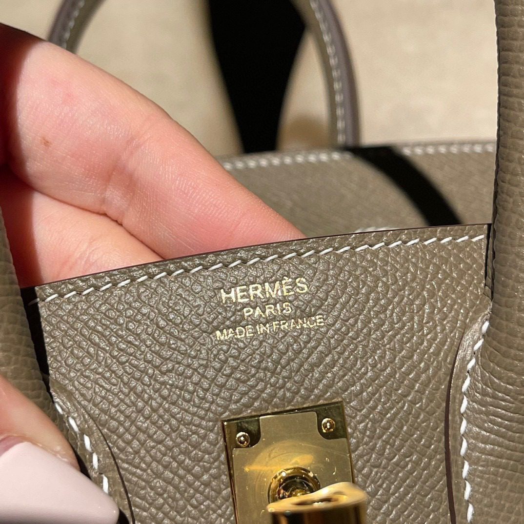 Hermès Birkin Sellier 25 Epsom leather view 8