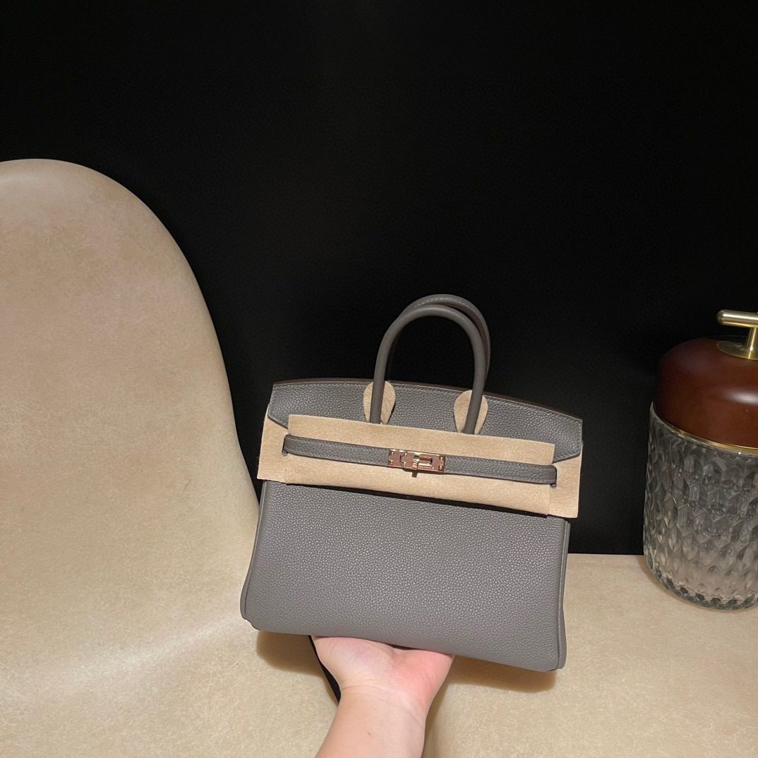 Hermès Birkin25 :8F Togo leather view 2