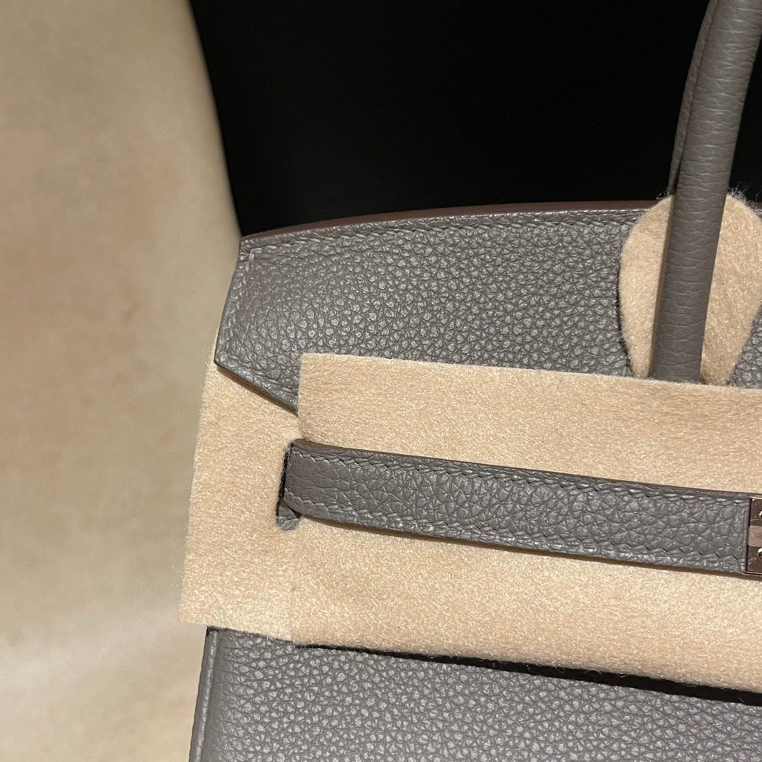 Hermès Birkin25 :8F Togo leather view 3