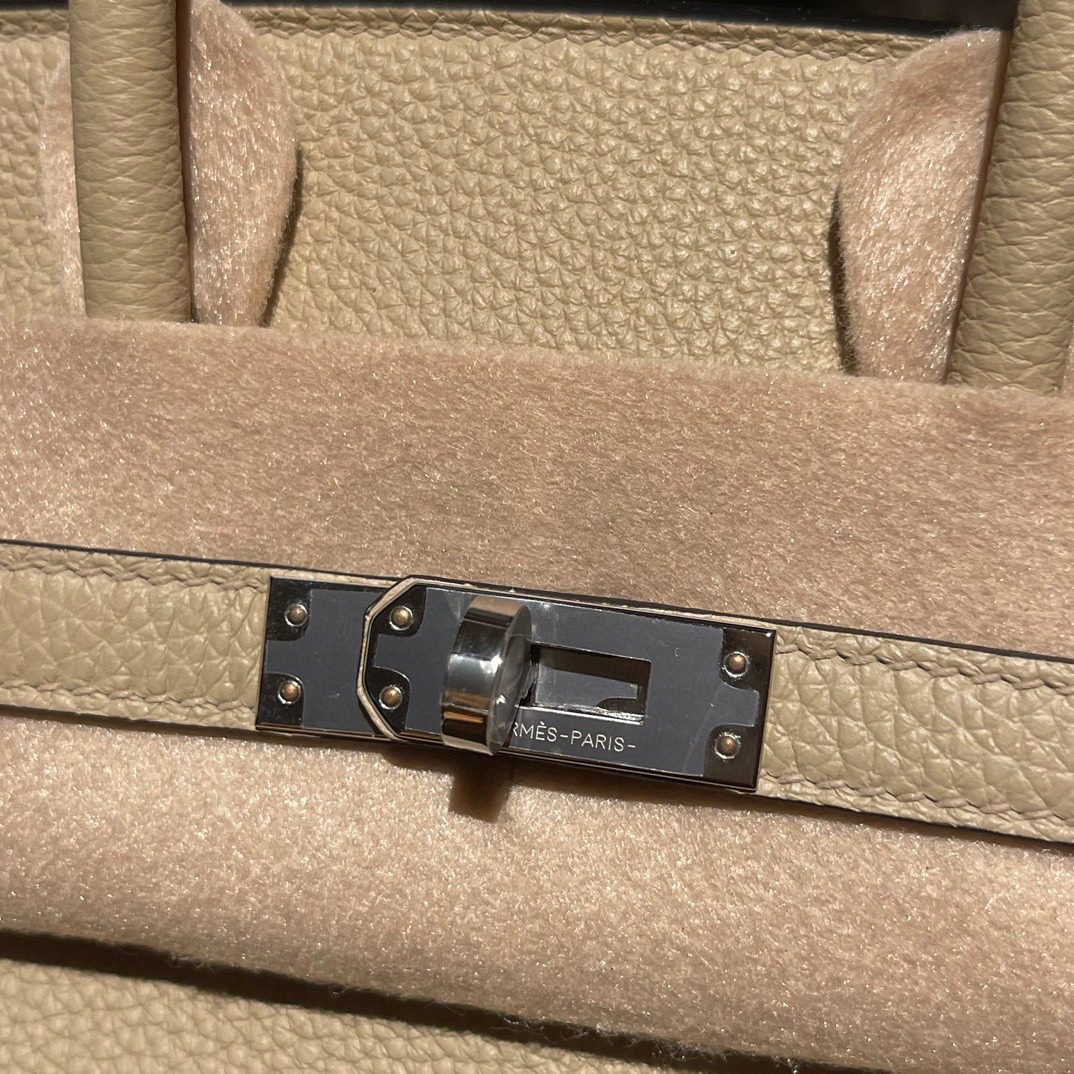 Hermès Birkin25 :S2 Togo leather view 4