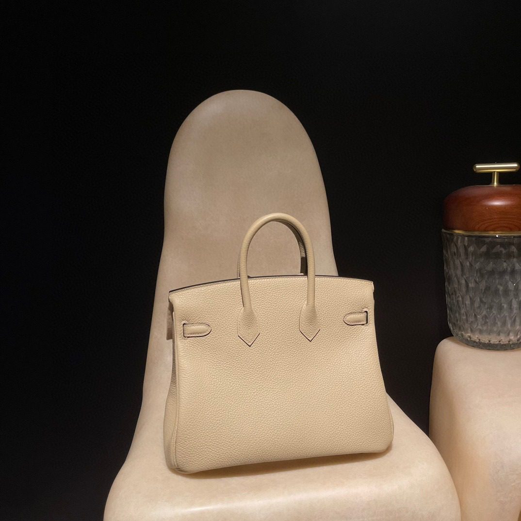Hermès Birkin25 :S2 Togo leather view 8