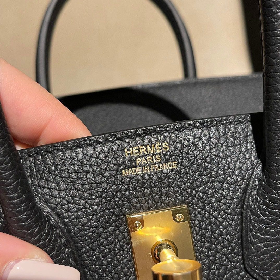 Hermès Birkin25 Togo leather view 8