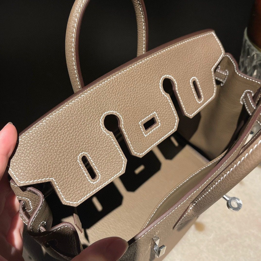 Hermès Birkin25 Togo leather view 5