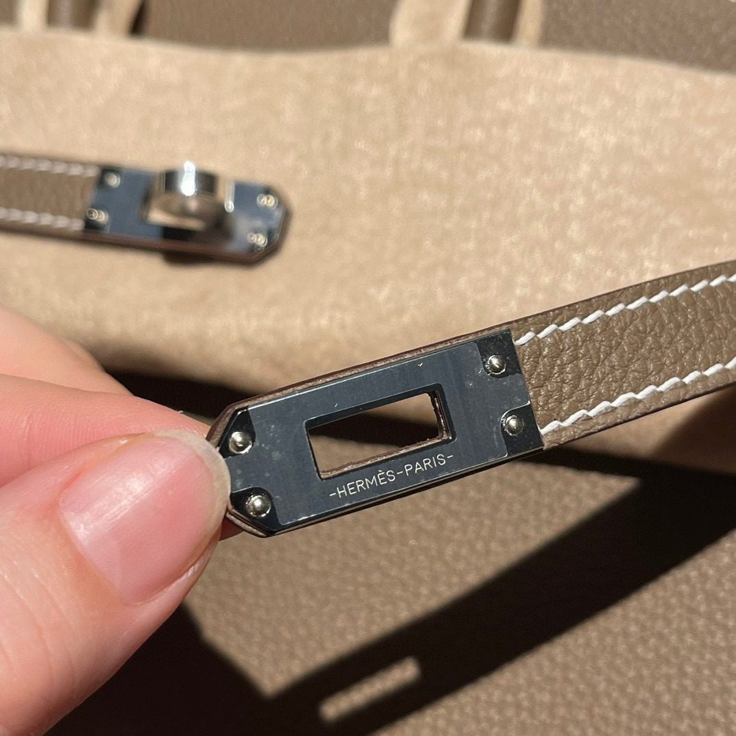 Hermès Birkin25 Togo leather view 6