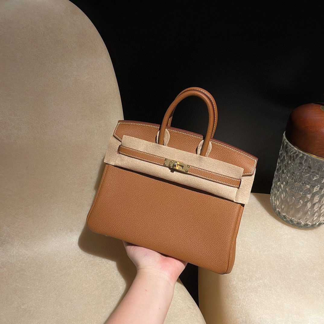 Hermès Birkin25 Togo leather view 1