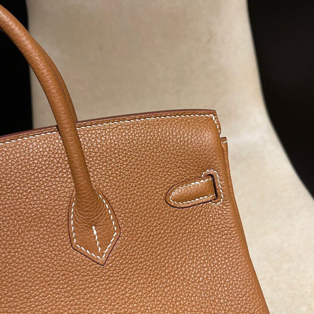 Hermès Birkin25 Togo leather view 5