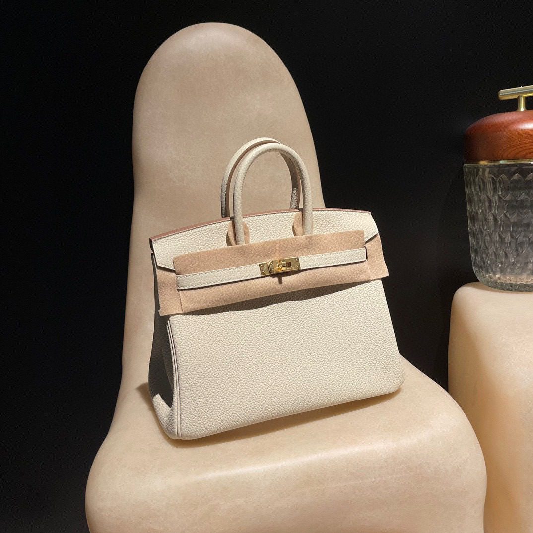 Hermès Birkin25 Togo leather view 1