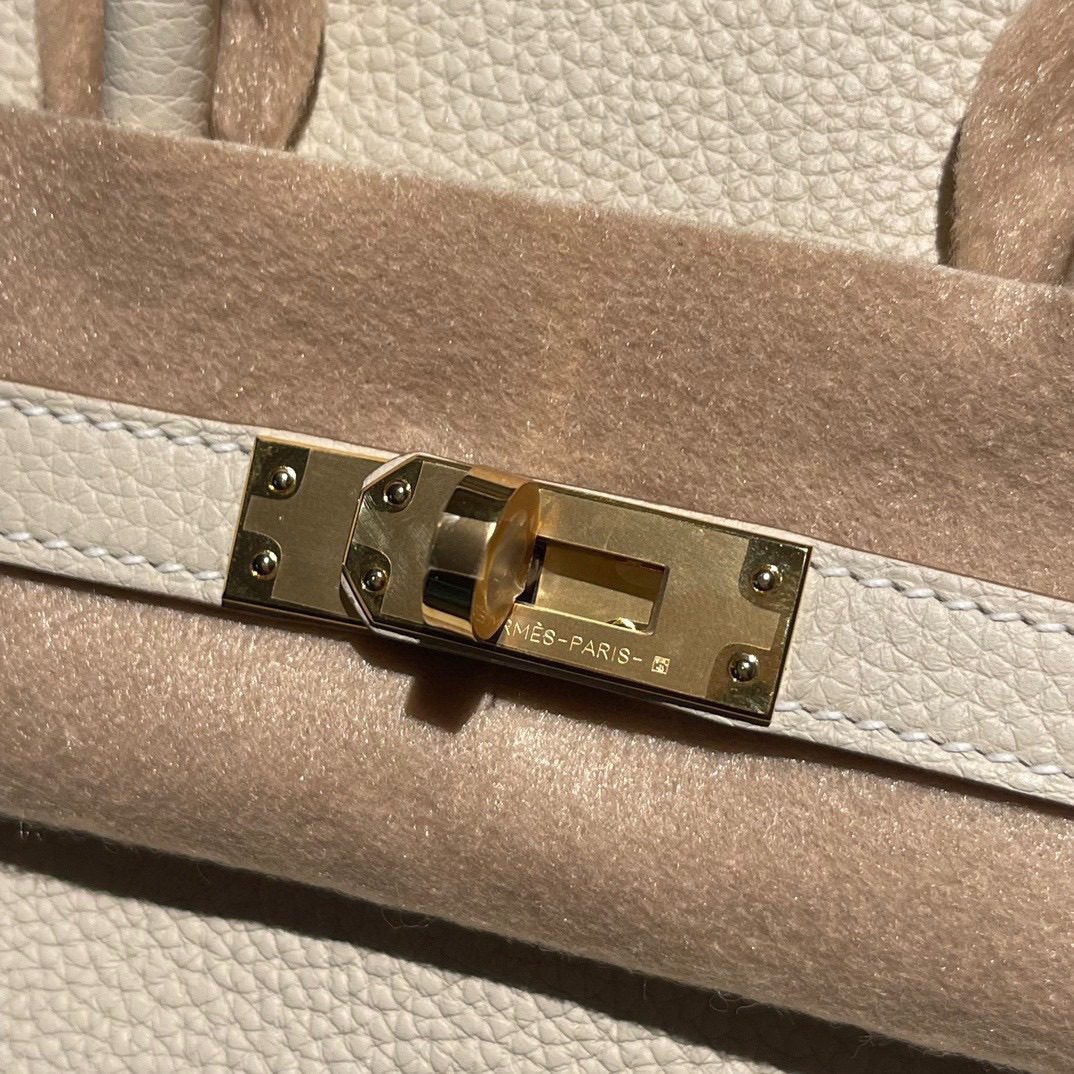 Hermès Birkin25 Togo leather view 4