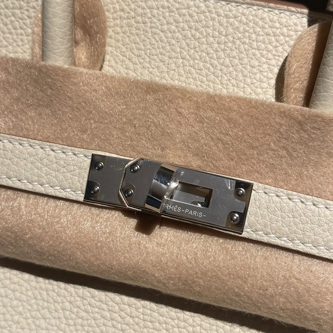 Hermès Birkin25 Togo leather view 9