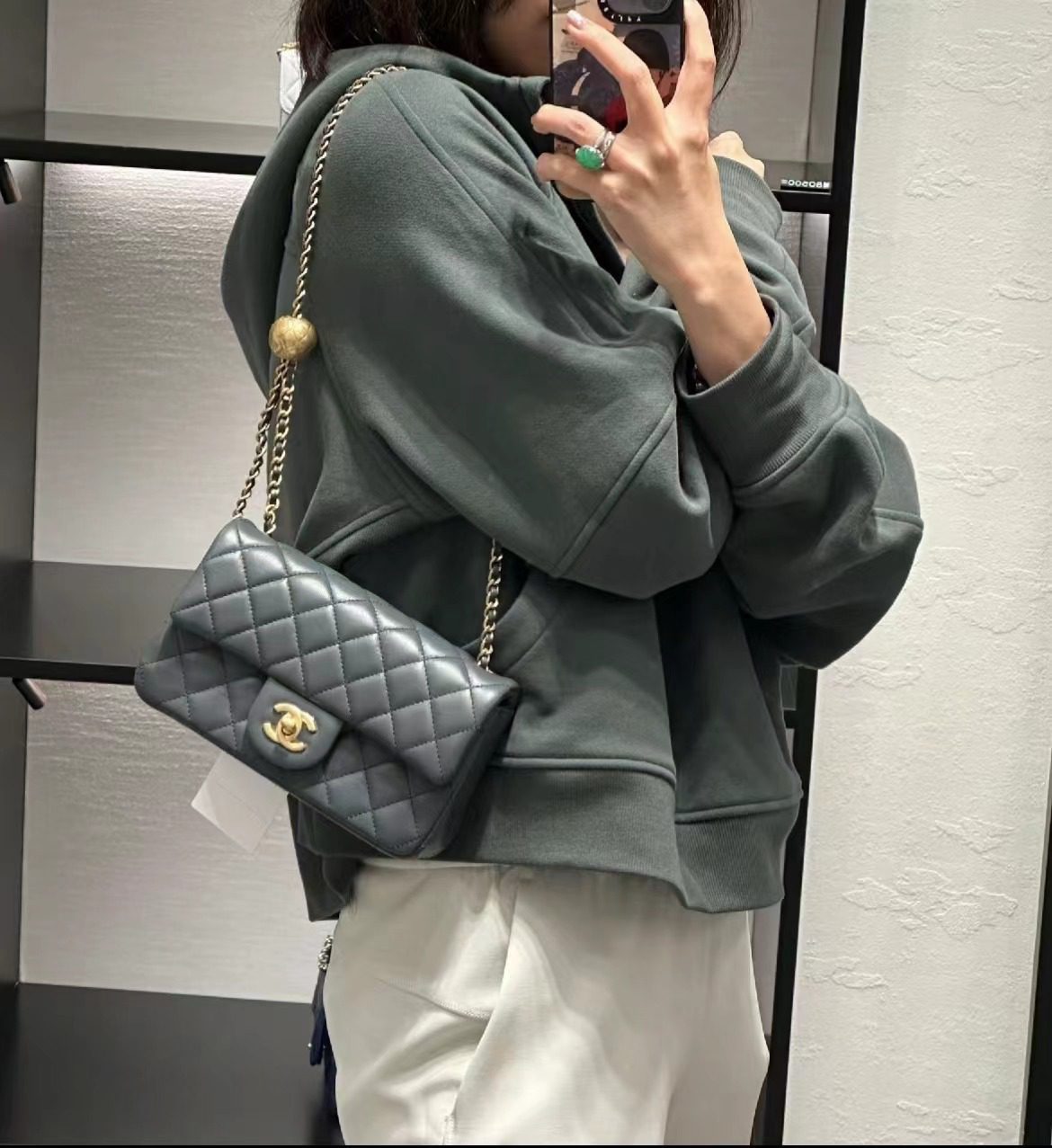 Chanel Flap Bag 20cm view 16