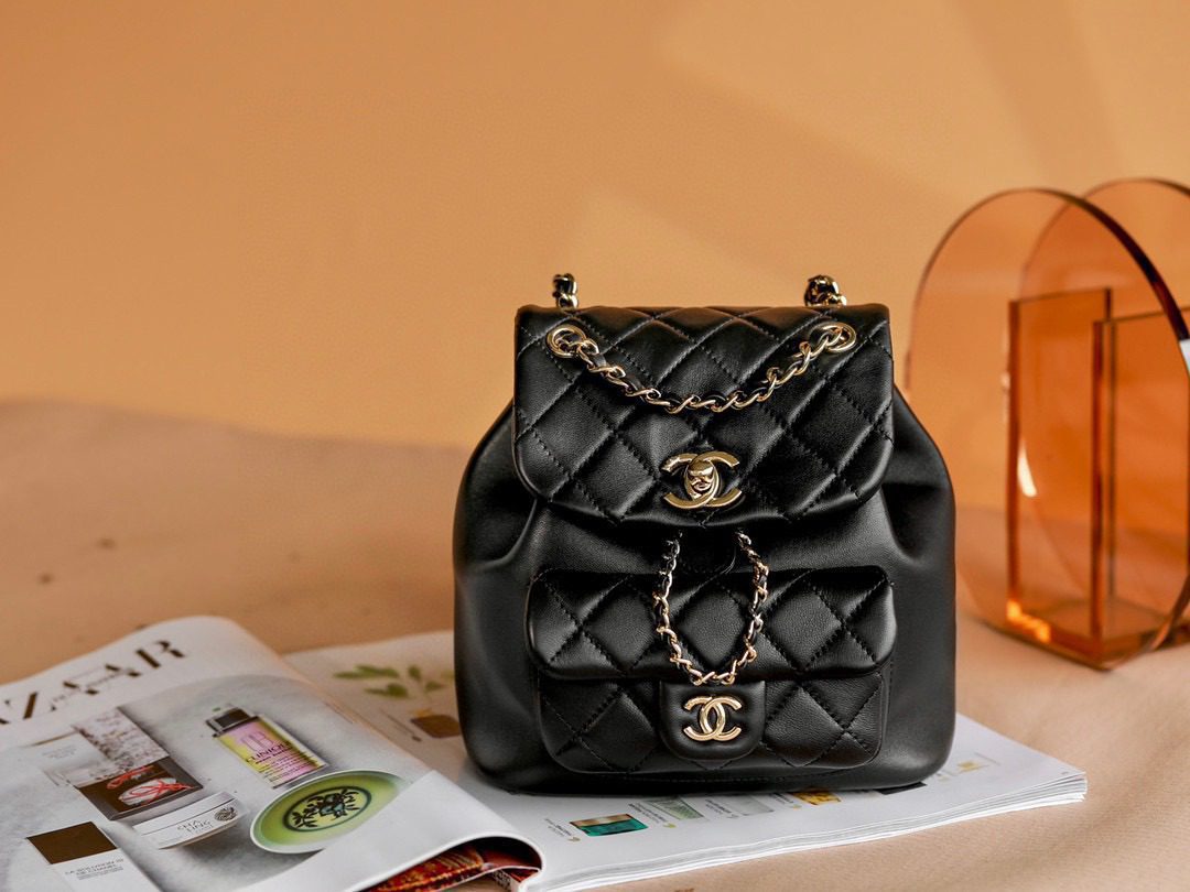 Chanel Lambskin Duma Backpack view 1